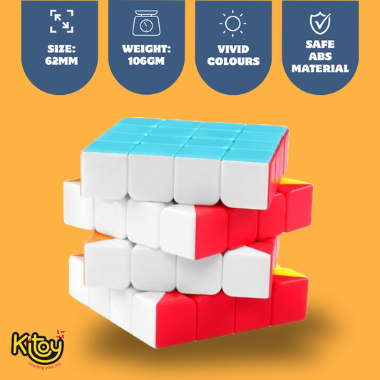 4x4 Speed Cube | Premium Cube with Carrying Case