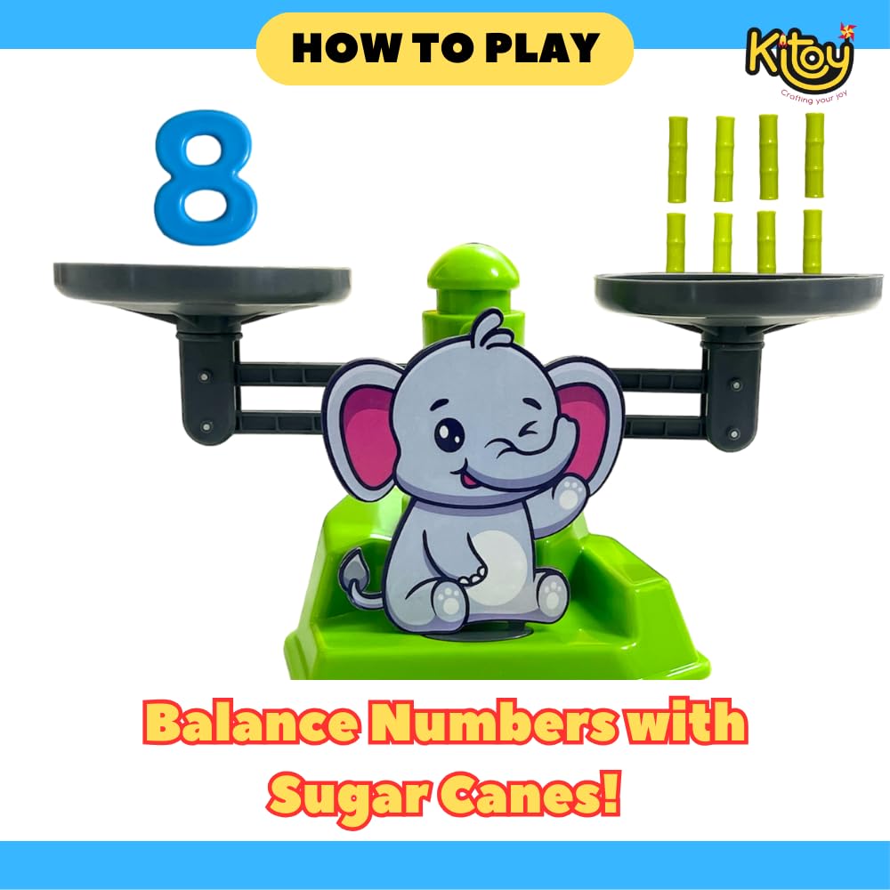Weigh N Play | Math Balancing Toy (Elephant)