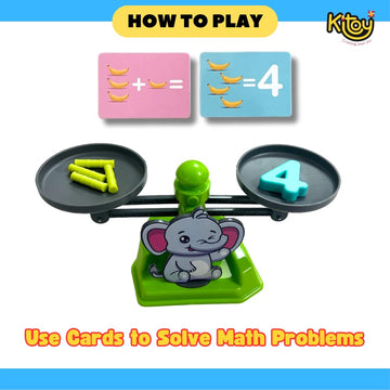 Weigh N Play | Math Balancing Toy (Elephant)