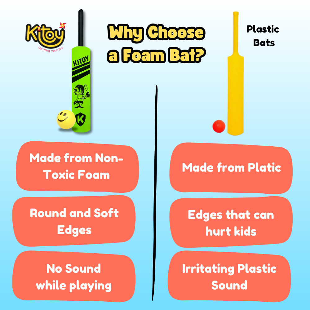 Kitoy Foam Bat and Ball Set (26 Inch)