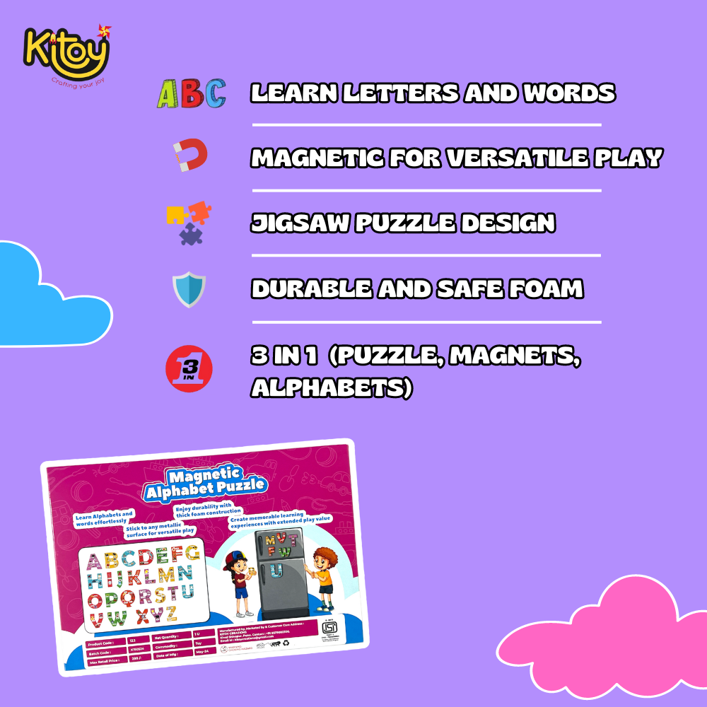 Magnetic Alphabet Puzzle