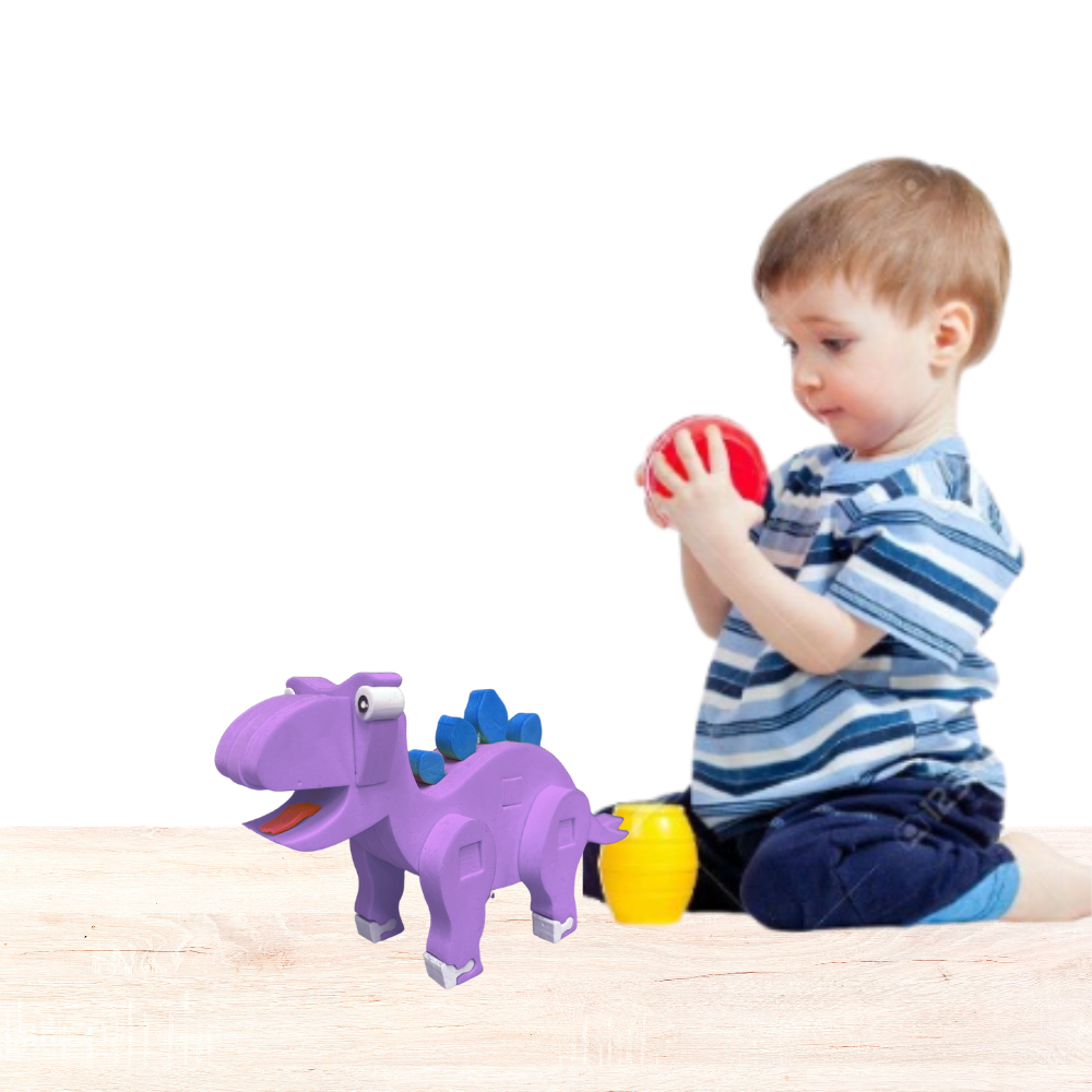 Build-Your-Own EVA Foam Dinosaur (Stegosaurus)