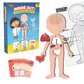 Inside Out! Human Body Parts Puzzle Educational Anatomy Toy for Kids