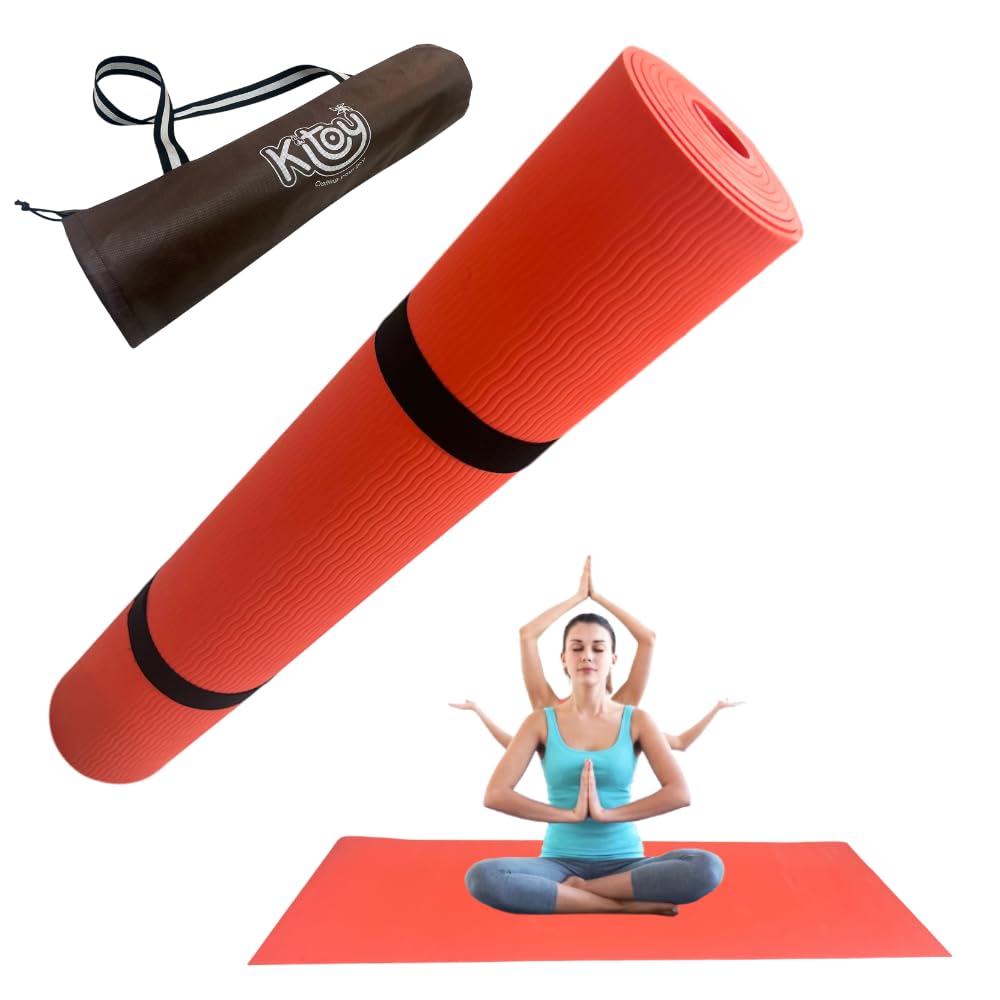 Arogyafit 4mm Yoga mat with Yogamat Cover