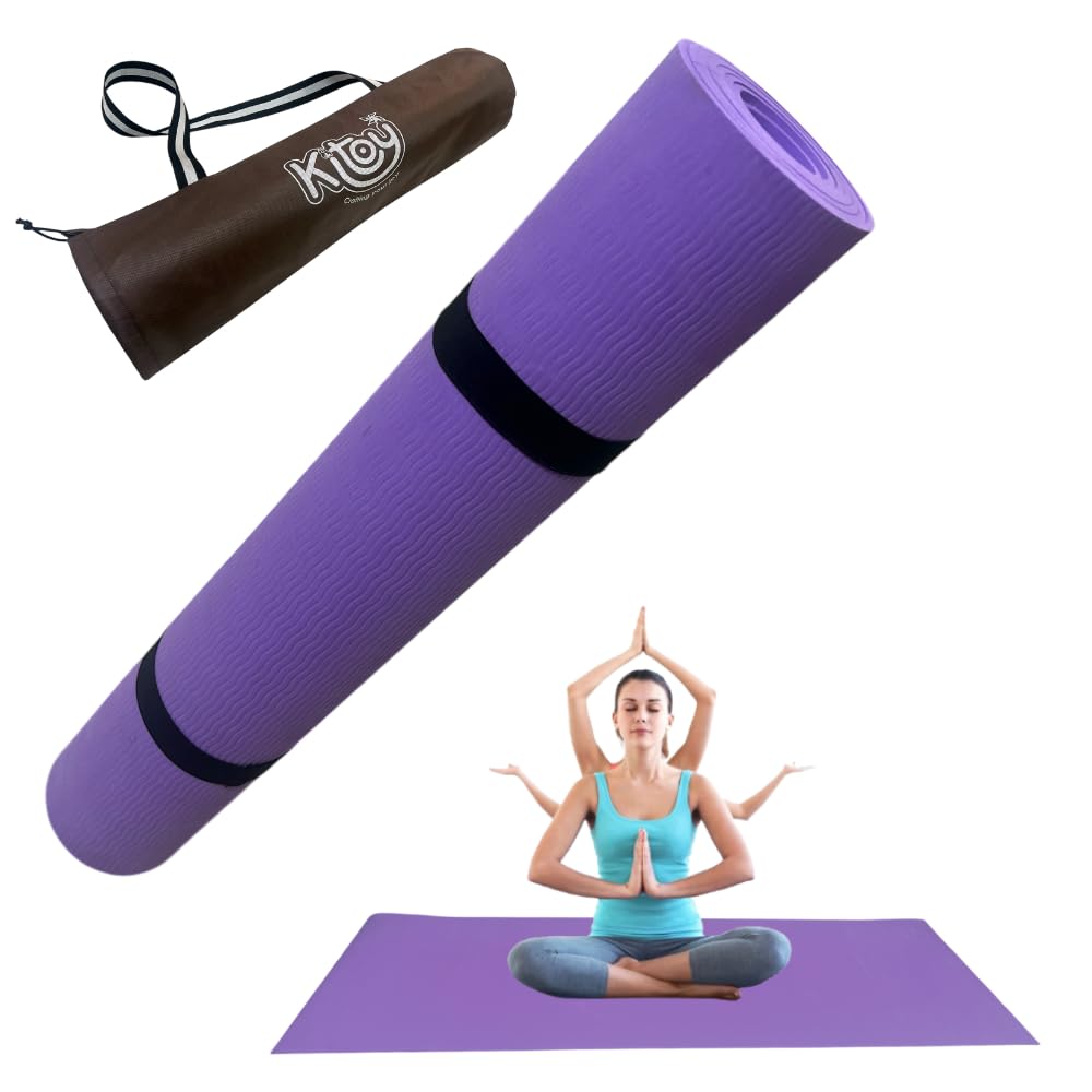 Arogyafit 4mm Yoga mat with Yogamat Cover