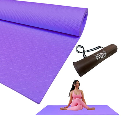 Arogyafit 6mm Yoga mat with Yogamat Cover