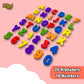 Alphabet and Number Magnets - 36 Total Magnets | 26 Upper Case Alphabet and 10 Number Fridge Magnets