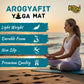 Arogyafit 6mm Yoga mat with Yogamat Cover