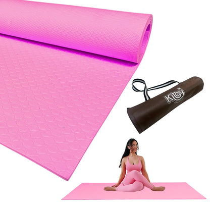 Arogyafit 6mm Yoga mat with Yogamat Cover