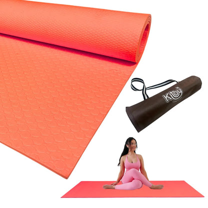 Arogyafit 6mm Yoga mat with Yogamat Cover