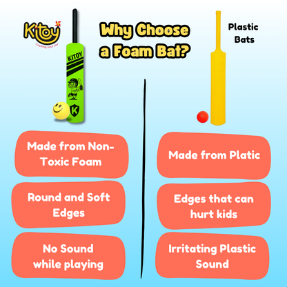 Kitoy Foam Bat and Ball Set (26 Inch)