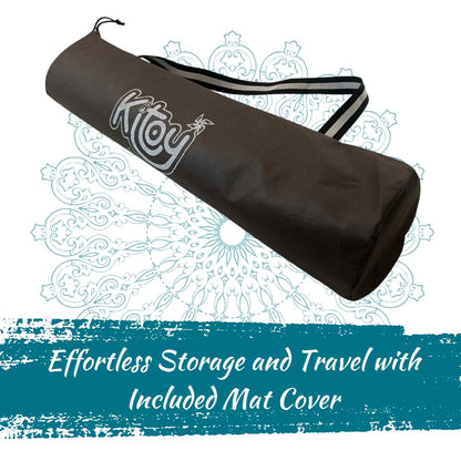 Arogyafit 6mm Yoga mat with Yogamat Cover