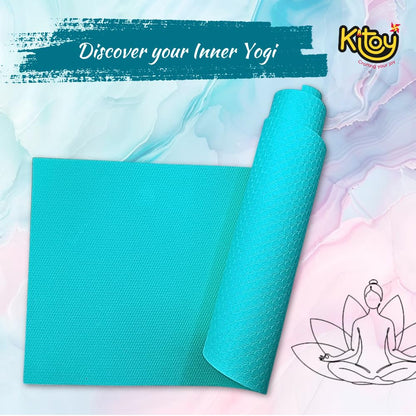 Arogyafit 6mm Yoga mat with Yogamat Cover