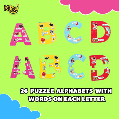 Magnetic Alphabet Puzzle