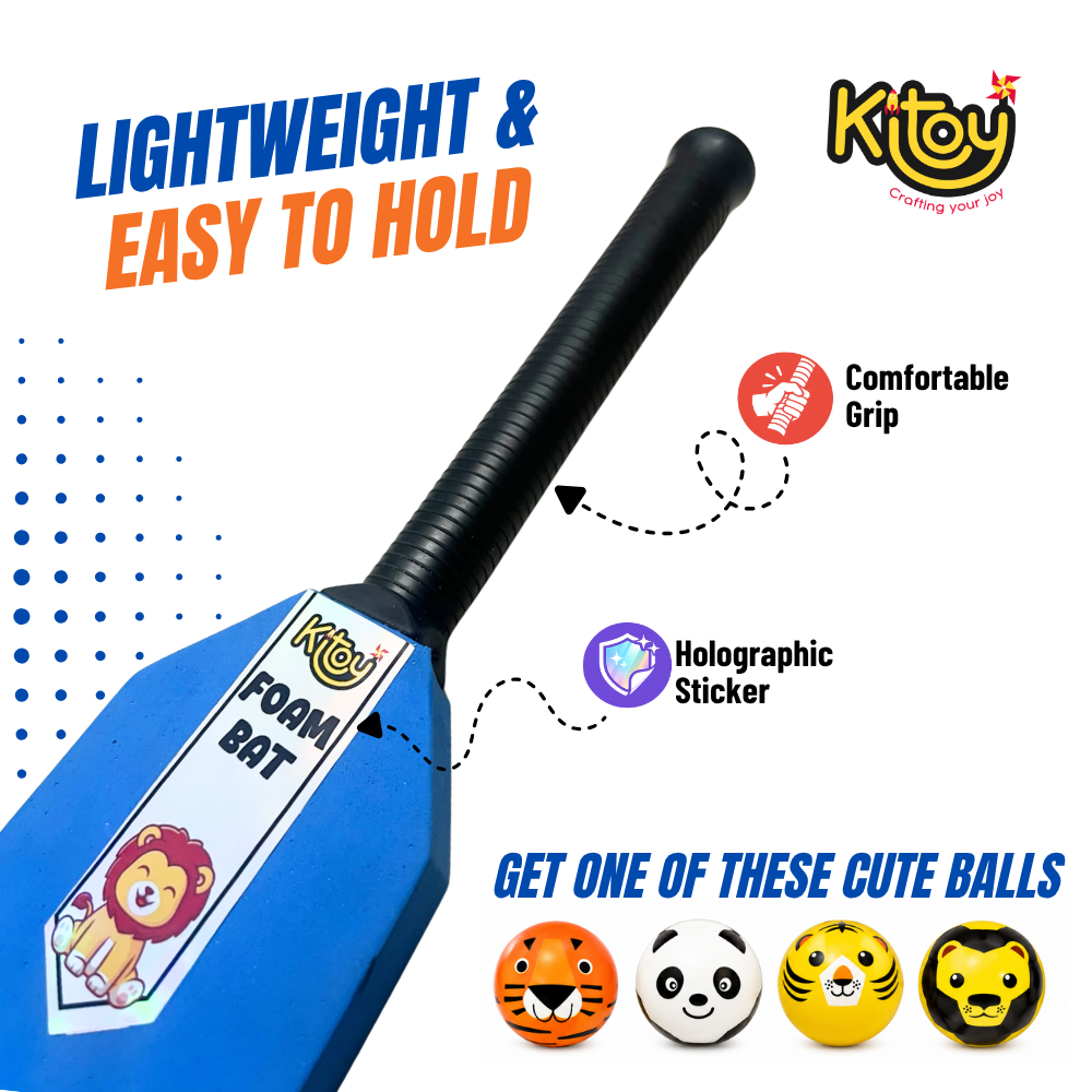 Kitoy Foam Bat and Ball (21 inch)