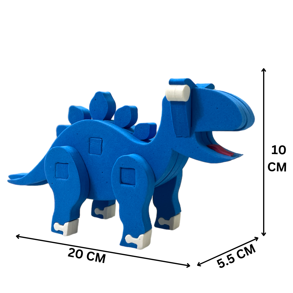 Build-Your-Own EVA Foam Dinosaur (Stegosaurus)