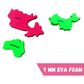 Foam World Map Puzzle
