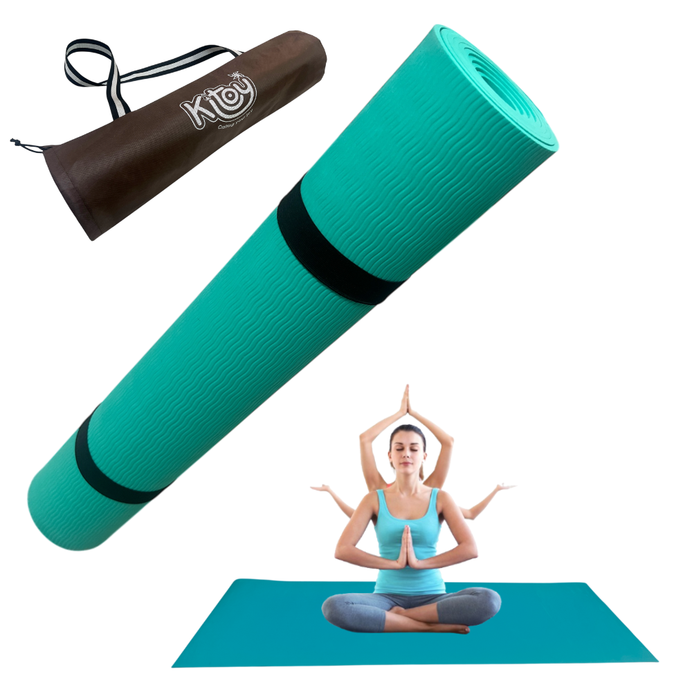 Arogyafit 4mm Yoga mat with Yogamat Cover