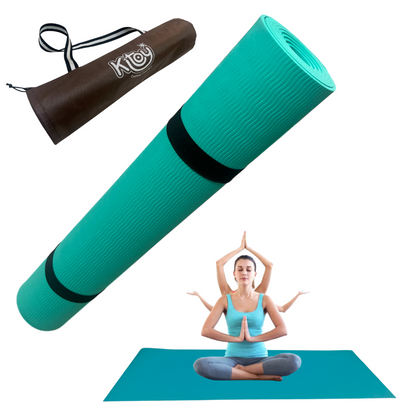 Arogyafit 4mm Yoga mat with Yogamat Cover